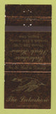 Matchbook Cover - The Lakeshore Steak House Regina SK WEAR 30 Strike