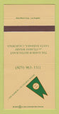 Matchbook Cover - The Harbor on Stearns Wharf Santa Barbara CA 30 Strike