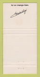 Matchbook Cover - L'Escargot Chicago IL restaurant 30 Strike