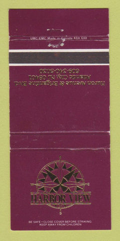 Matchbook Cover - Harbor View Atlantic City NJ 30 Strike