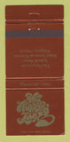 Matchbook Cover - The Hungry Lion Kingston ON 30 Strike