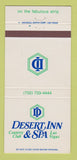 Matchbook Cover - Desert Inn Country Club Las Vegas NV 30 Strike