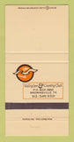Matchbook Cover - Valley Inn Country Club Brownsville TX 30 Strike