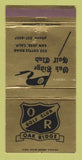 Matchbook Cover - Oak Ridge Golf Club San Jose CA 30 Strike
