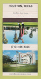 Matchbook Cover - Cameron Golf Course Houston TX 30 Strike