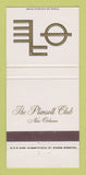 Matchbook Cover - The Plimsoll Club New Orleans LA WEAR 30 Strike