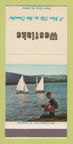 Matchbook Cover - Westlake Village Golf Tennis Club CA 30 Strike