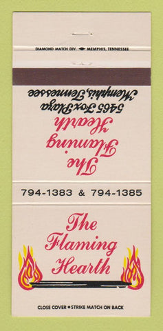 Matchbook Cover - The Flaming Hearth Memphis TN 30 Strike