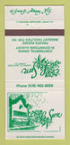 Matchbook Cover - La Serre Albany NY restaurant 30 Strike