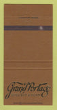 Matchbook Cover - Grand Portage Restaurant Registry Hotel Irvine CA 30 Strike