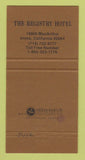 Matchbook Cover - Grand Portage Restaurant Registry Hotel Irvine CA 30 Strike