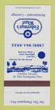 Matchbook Cover - Fisherman's Wharf Restaurant Pompano Beach FL 30 Strike