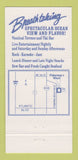 Matchbook Cover - Fisherman's Wharf Restaurant Pompano Beach FL 30 Strike