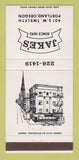 Matchbook Cover - Jake's Portland OR Restaurant 30 Strike