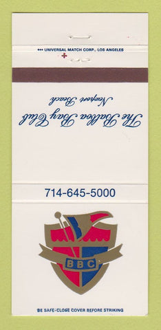 Matchbook Cover - Balboa Bay Club Newport Beach CA 30 Strike