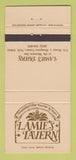 Matchbook Cover - Lamie's Tavern Hampton Center NH 30 Strike