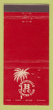 Matchbook Cover - Bakersfield Country Club CA 30 Stick