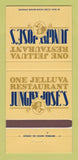 Matchbook Cover - Jungry Jose's Mexican Food San Diego CA 30 Strike