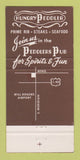 Matchbook Cover - Hungry Peddler Restaurant Oklahoma City OK 30 Strike