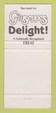 Matchbook Cover - Giuseppe's Italian Restaurant Butler Mercer PA WEAR 30 Strike