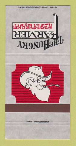 Matchbook Cover - Hungry Farmer Restaurant Denver Colorado Springs 30 Strike