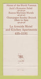 Matchbook Cover - La Avenida Restaurant Coronado CA 30 Strike