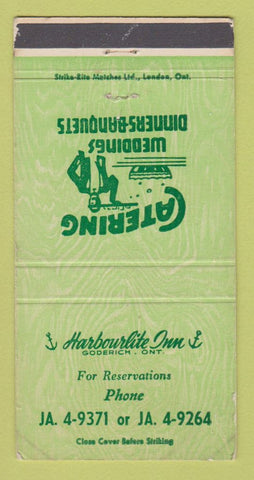 Matchbook Cover - Harborurlite Inn Goderich ON WEAR 30 Strike