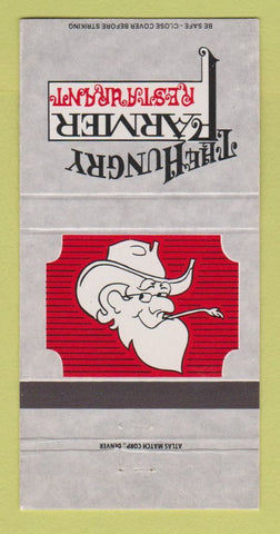 Matchbook Cover - Hungry Farmer Denver Colorado Springs Boulder 30 Strike