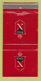 Matchbook Cover - King's X Los Angeles CA WEAR 30 Strike