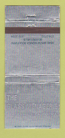 Matchbook Cover - Glass Menagerie Beverly Hills CA WEAR 30 Strike