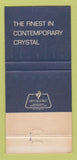 Matchbook Cover - Glass Menagerie Beverly Hills CA WEAR 30 Strike