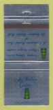 Matchbook Cover - La Fontaine Ceaterers Baltimore Glen Burnie MD 30 Strike