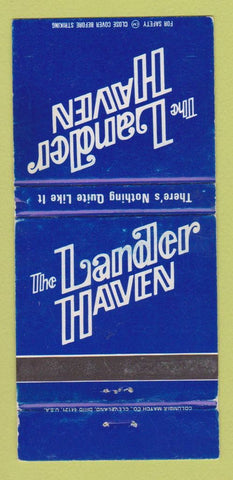 Matchbook Cover - Lander Haven Mayfield Heights OH restaurant WEAR 30 Strike