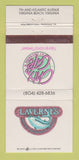 Matchbook Cover - Laverne's Seafood Chix Cafe Virginia Beach VA 30 Strike