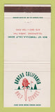 Matchbook Cover - Rancho California Golf Club Temecula CA CREASE 30 Strike