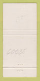 Matchbook Cover - Bob O Link Golf Club Highland Park IL 30 Strike