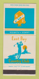 Matchbook Cover - East Bay Country Club Largo FL 30 Strike