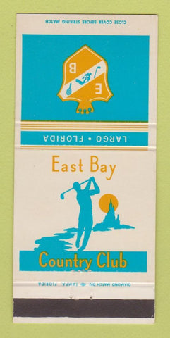 Matchbook Cover - East Bay Country Club Largo FL 30 Strike
