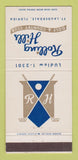 Matchbook Cover - Rollins Hills Golf Country Club Fort Lauderdale FL 30 Strike