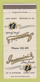Matchbook Cover - Jacomini's Restaurant Akron OH 30 Strike