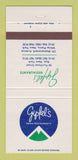 Matchbook Cover - Gipfel's Restaurants Rye White Plains NY 30 Strike