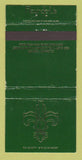 Matchbook Cover - Fleur de Lis Milwaukee WI Cudahy Tower WEAR 30 Strike