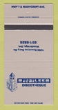 Matchbook Cover - Jubilee Disco Woodbridge ON 30 Strike