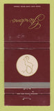 Matchbook Cover - Giordano Italian Restaurant New York City 30 Strike