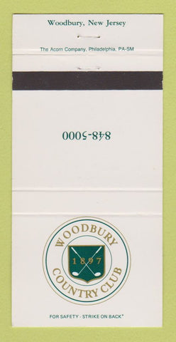 Matchbook Cover - Woodbury Country Club NJ 30 Strike