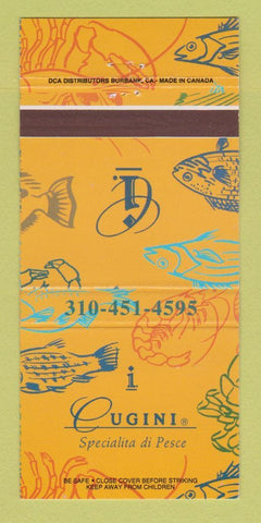 Matchbook Cover - I Cugini Restaurant Santa Monica CA 30 Strike