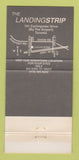 Matchbook Cover - Landing Strip Strip Club girlie Toronto ON 30 Strike