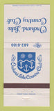 Matchbook Cover - Orchard Lake Country Club 30 Strike