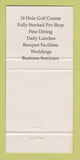 Matchbook Cover - Pembroke Shores Country Club 30 Strike