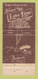 Matchbook Cover - Werner's Lake Edge Restaurant Watchung NJ 30 Strike